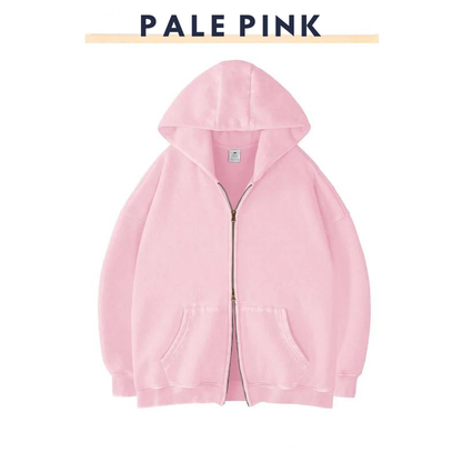 RIXZO™️ Premium Unisex Oversized zip up hoodie