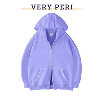 RIXZO™️ Premium Unisex Oversized zip up hoodie