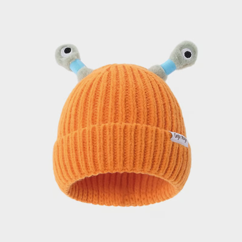 Cute Glowing Little Monster Knit Hat