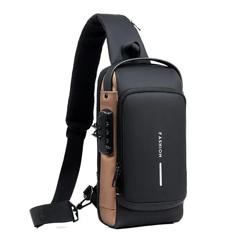 USB Charging Crossbody Bag