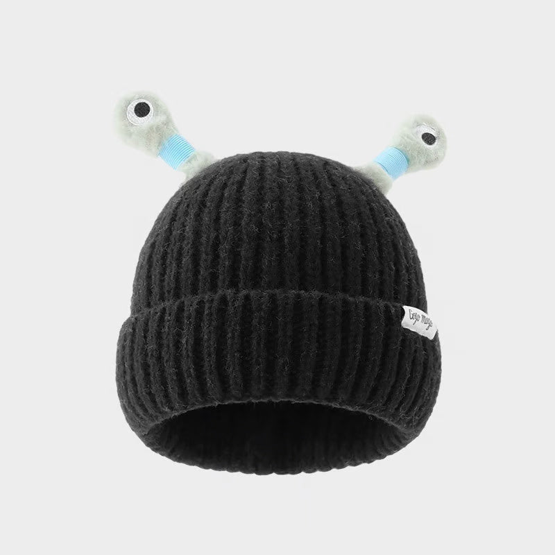 Cute Glowing Little Monster Knit Hat