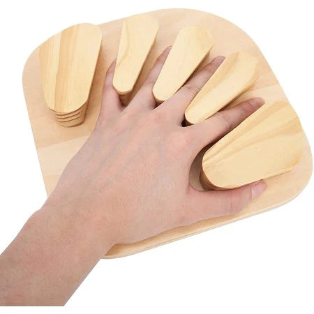 Rehabilitation Equipment Solid Wood Finger Board