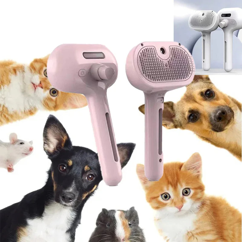 Pet Spray Brush Hair Removal Comb