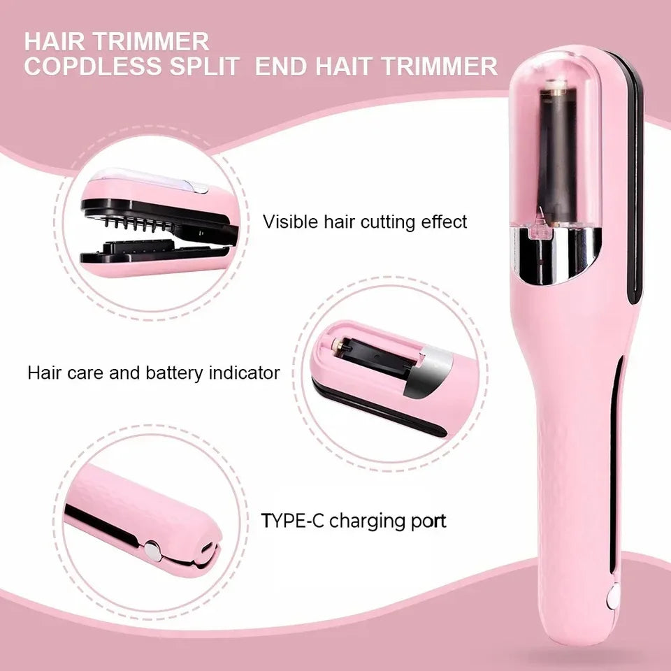 Rechargeable Cordless Split Hair Trimmer