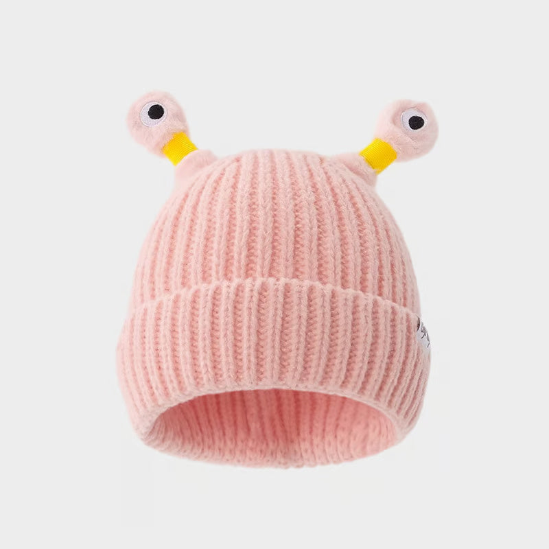 Cute Glowing Little Monster Knit Hat