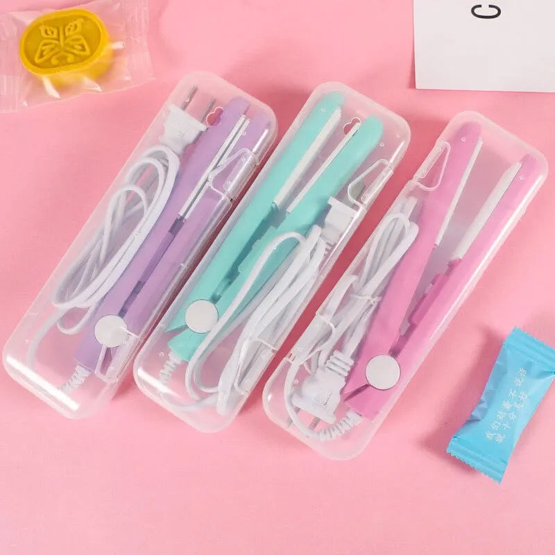 Mini 2-in-1 Hair Curler & Straightener