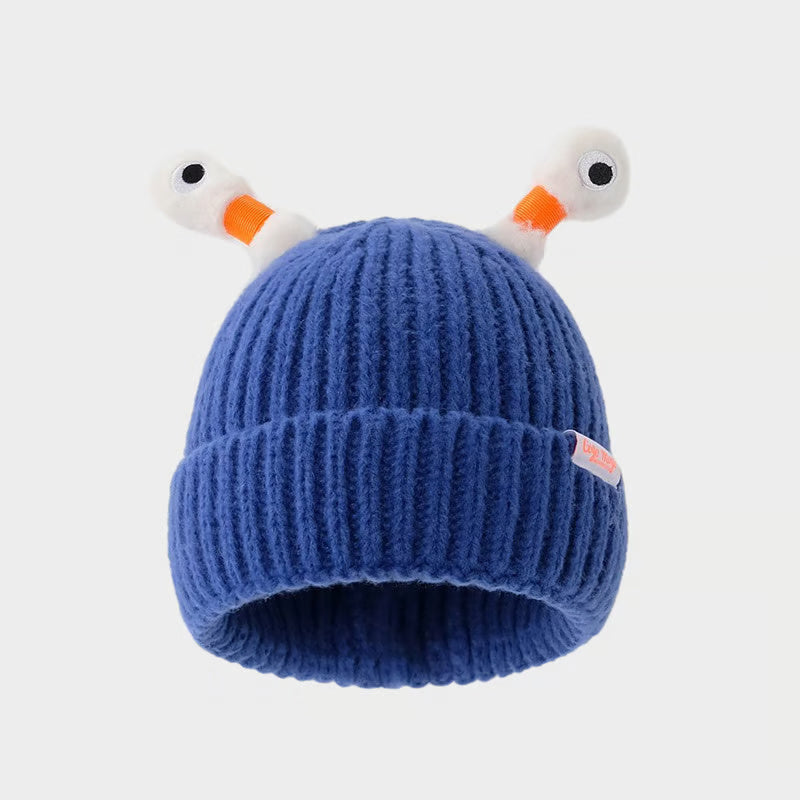 Cute Glowing Little Monster Knit Hat