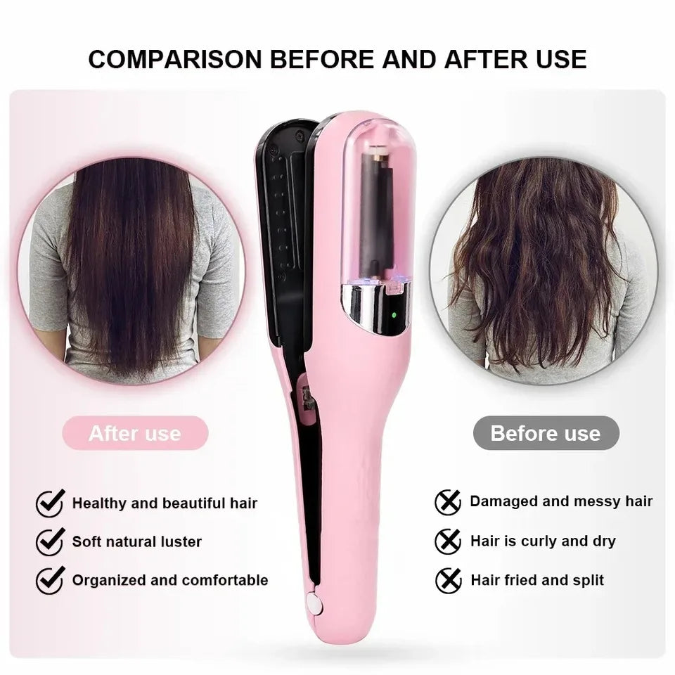 Rechargeable Cordless Split Hair Trimmer