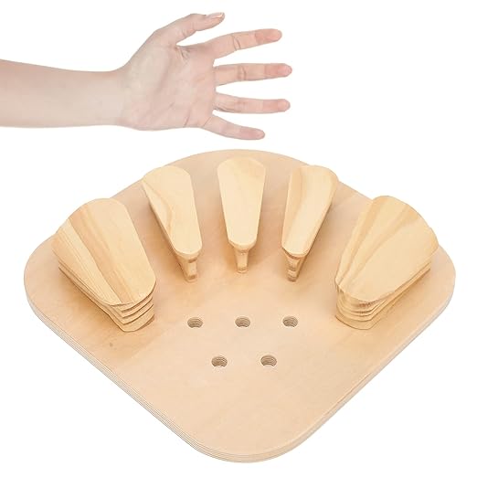 Rehabilitation Equipment Solid Wood Finger Board