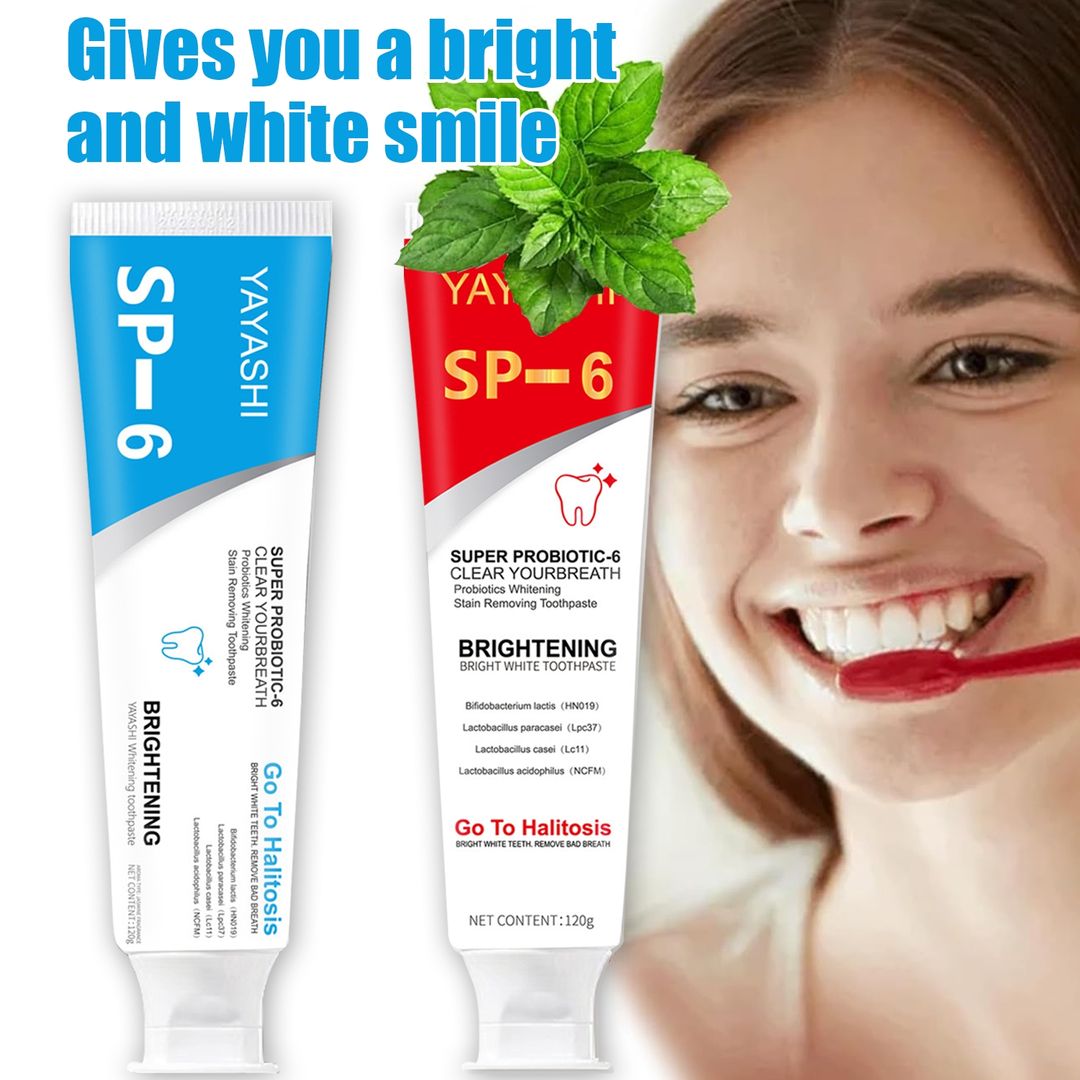 SP 6 Ultra Whitening Toothpaste Set