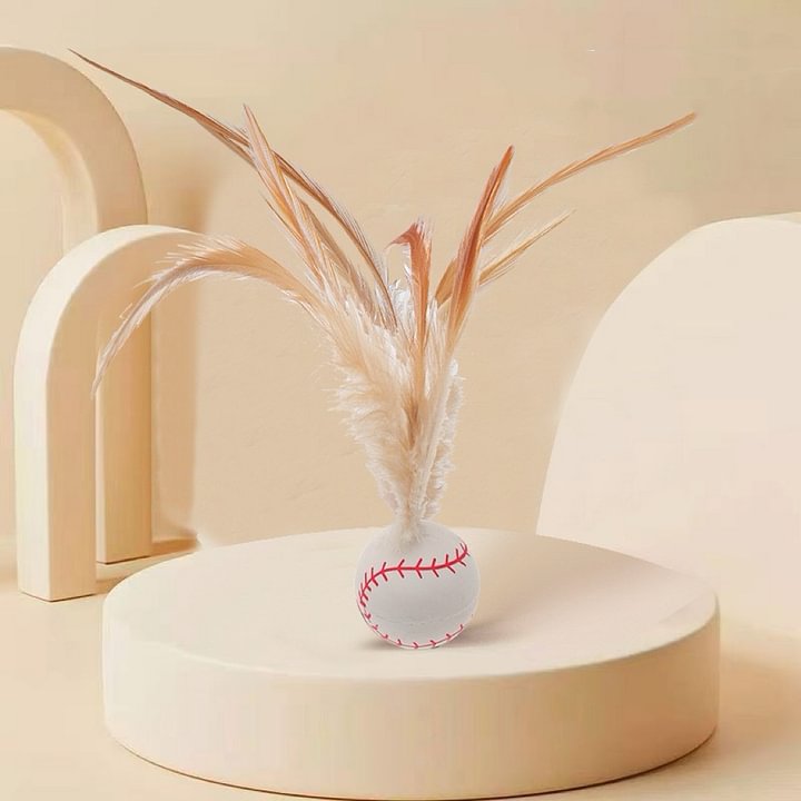 Cat Feather Ball Toys