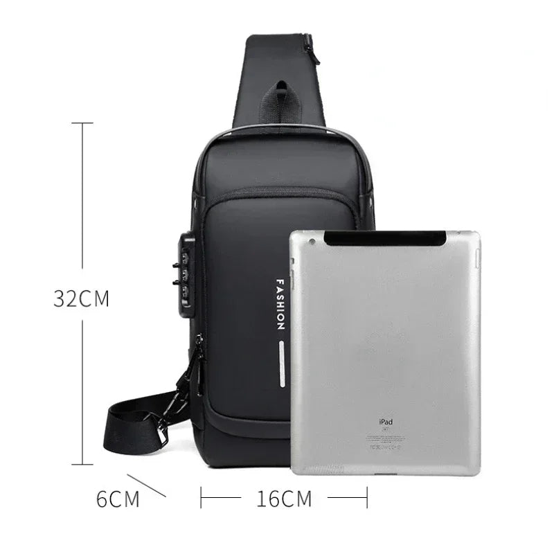 USB Charging Crossbody Bag