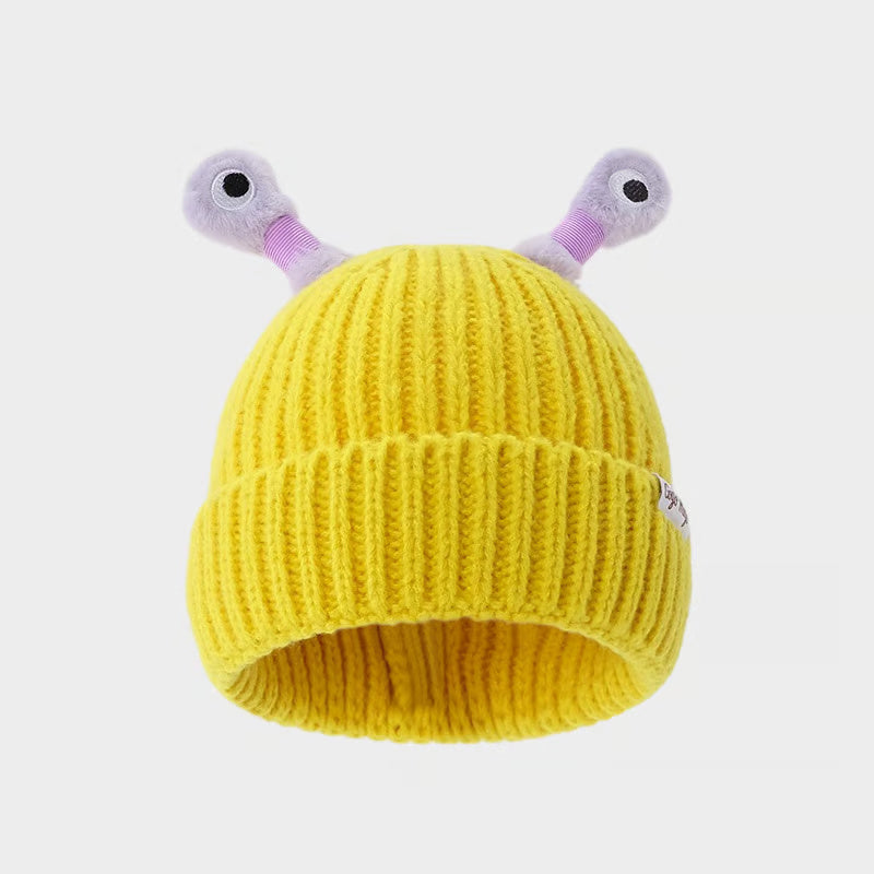 Cute Glowing Little Monster Knit Hat