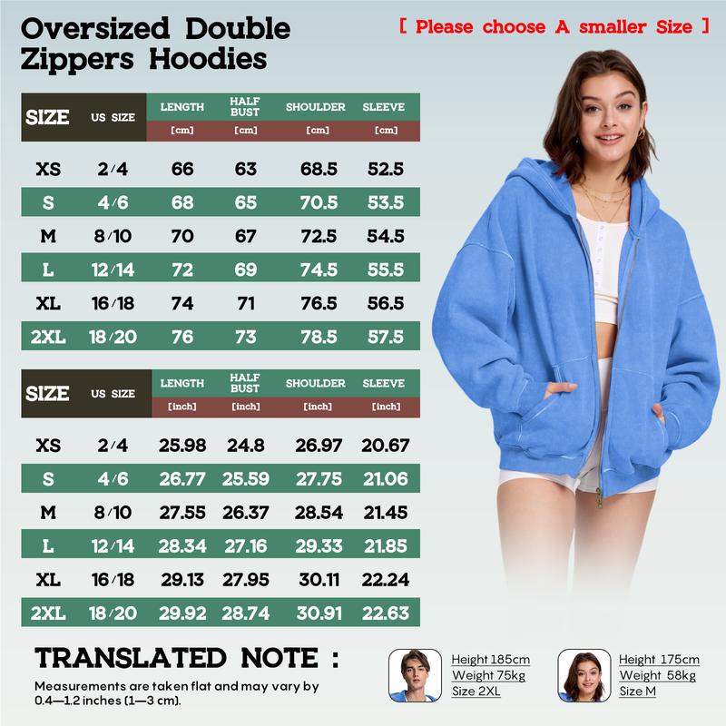 RIXZO™️ Premium Unisex Oversized zip up hoodie