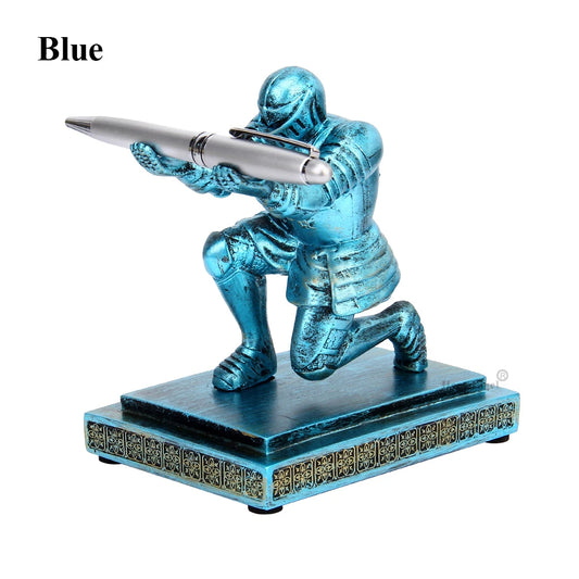 Chivalrous Executive Knight Pen Holder