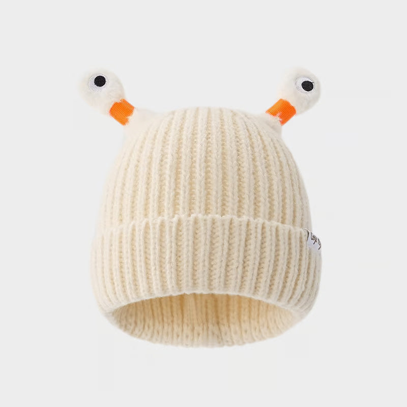 Cute Glowing Little Monster Knit Hat