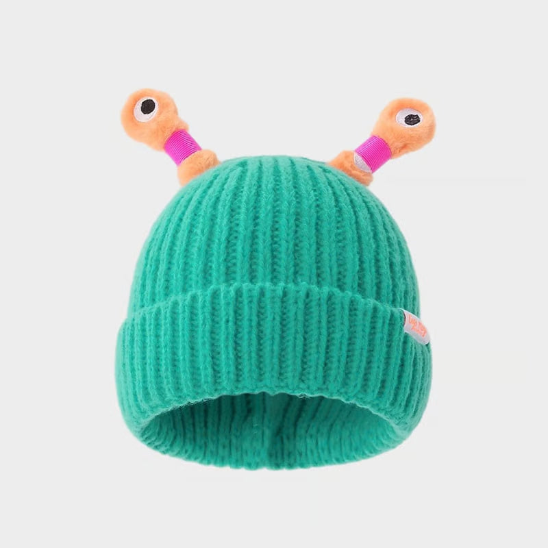 Cute Glowing Little Monster Knit Hat