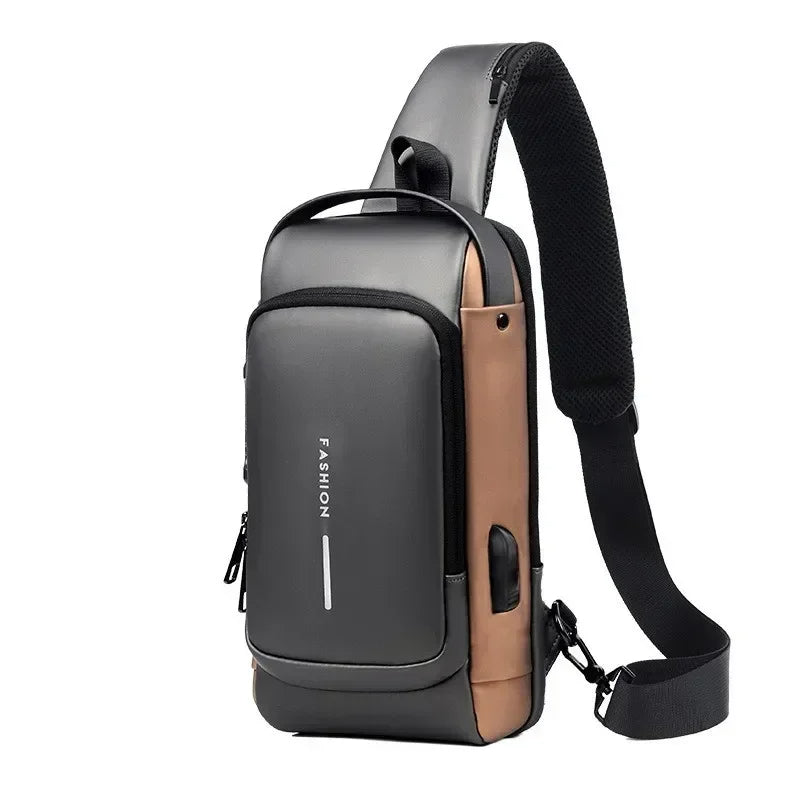 USB Charging Crossbody Bag