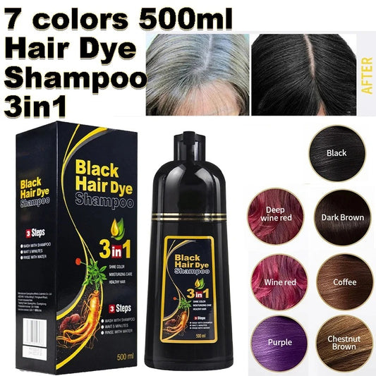 3 In 1 Instant Coloring Shampoo