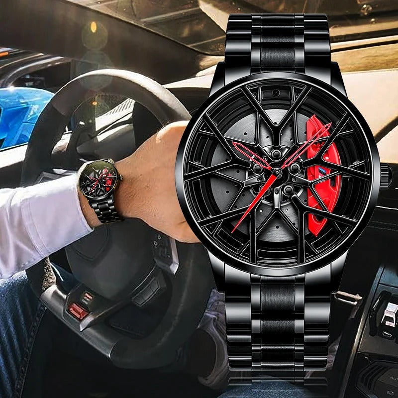 2025 Sport Car Rim Hub Watch