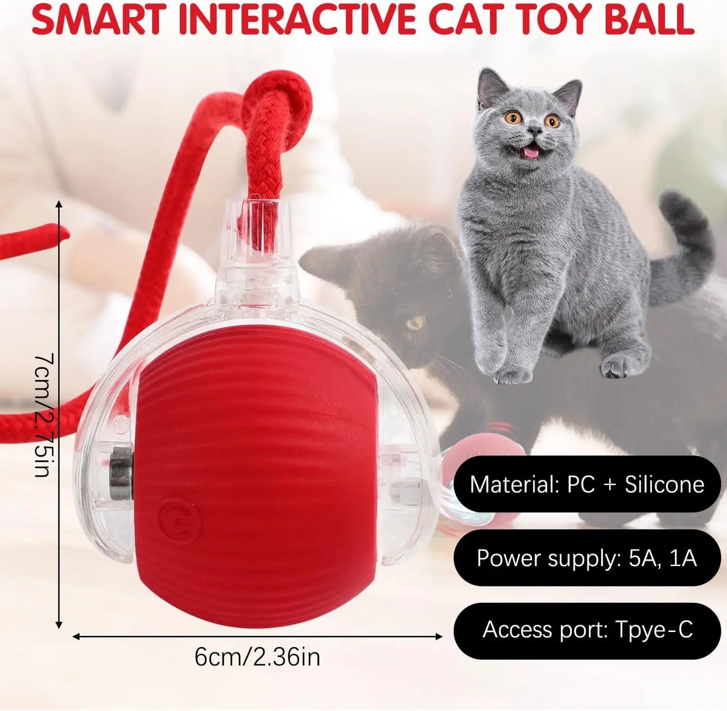 Pet Smart Ball Toy