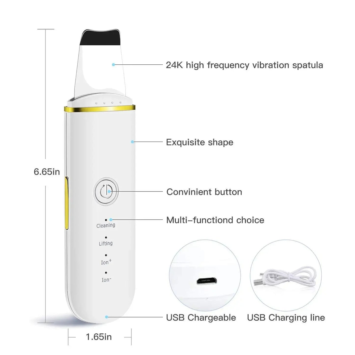 Ultrasonic Skin Cleaner