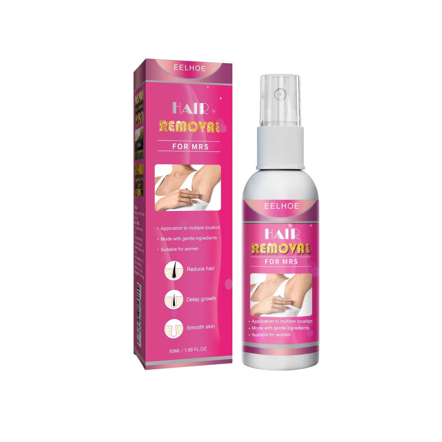 Semi-permanent Hair Removal Spray