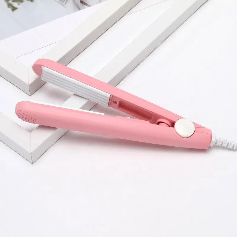 Mini 2-in-1 Hair Curler & Straightener