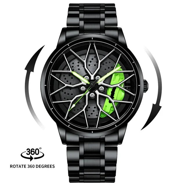 2025 Sport Car Rim Hub Watch